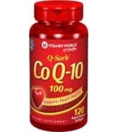 CoQ10 Q-sorb 100mg của Vitamin World - hộp 60 viên