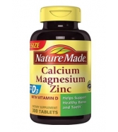 Thuốc bổ sung canxi Nature made calcium magnesium zinc